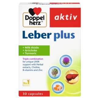 Doppelherz aktiv Leber plus front view