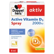 Doppelherz aktiv Active Vitamin D3 2000IU front view