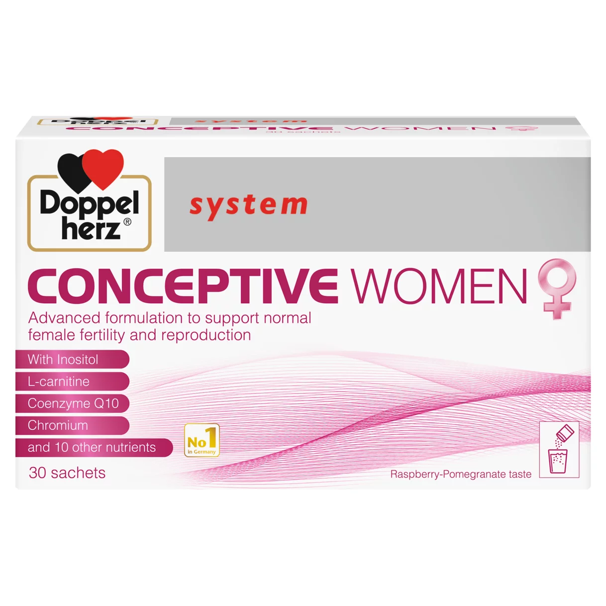 Doppelherz system CONCEPTIVE WOMEN front view