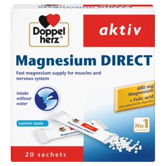 Doppelherz aktiv Magnesium DIRECT front view