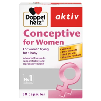 Doppelherz aktiv Conceptive for Women front view