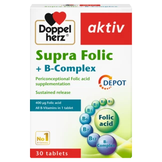 Doppelherz aktiv Supra Folic front view