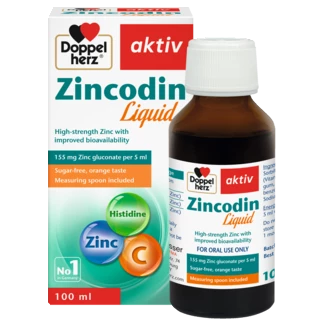 Doppelherz aktiv Zincodin Liquid front view