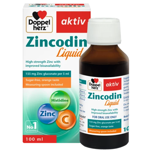 Doppelherz aktiv Zincodin Liquid front view