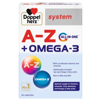 Doppelherz system A-Z + Omega-3  front view