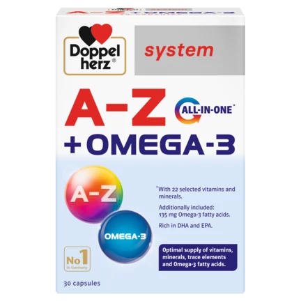 Doppelherz system A-Z + Omega-3  front view
