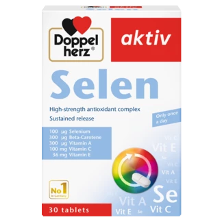 Doppelherz aktiv Selen front view