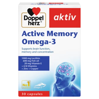 Doppelherz aktiv Active Memory Omega-3 front view
