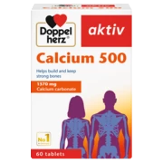 Doppelherz aktiv Calcium 500 front view