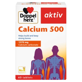 Doppelherz aktiv Calcium 500 front view