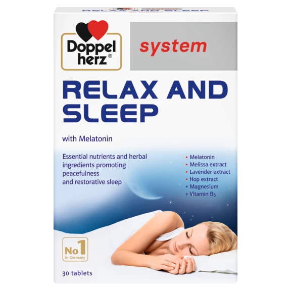 Doppelherz system Relax and Sleep front view